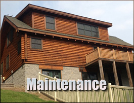  Pineville, North Carolina Log Home Maintenance